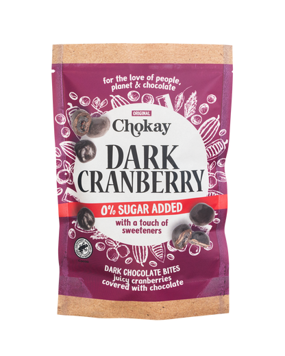 Chokay Tranebær med Mørk Sjokolade