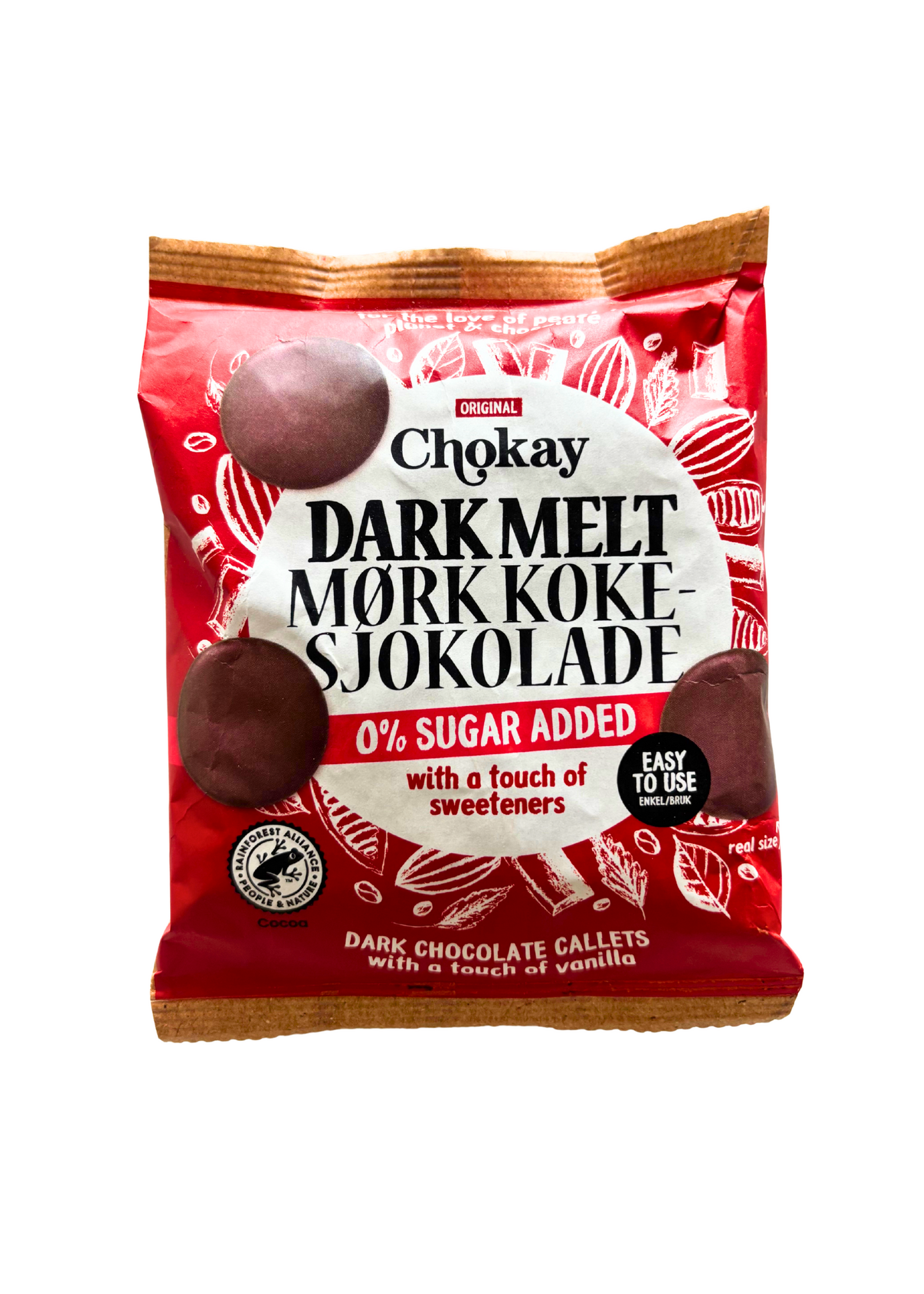 Chokay Mørk Kokesjokolade, 150g