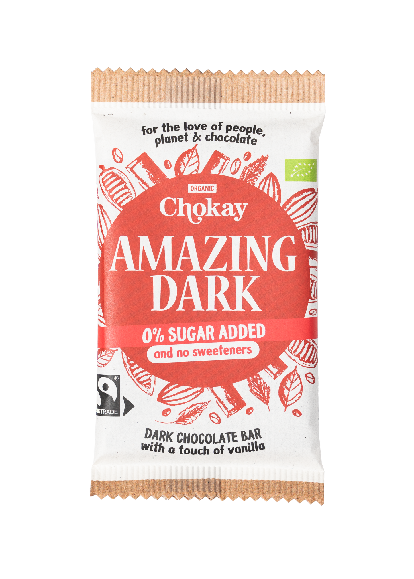 Chokay Økologisk Mørk Sjokolade med Vanilje