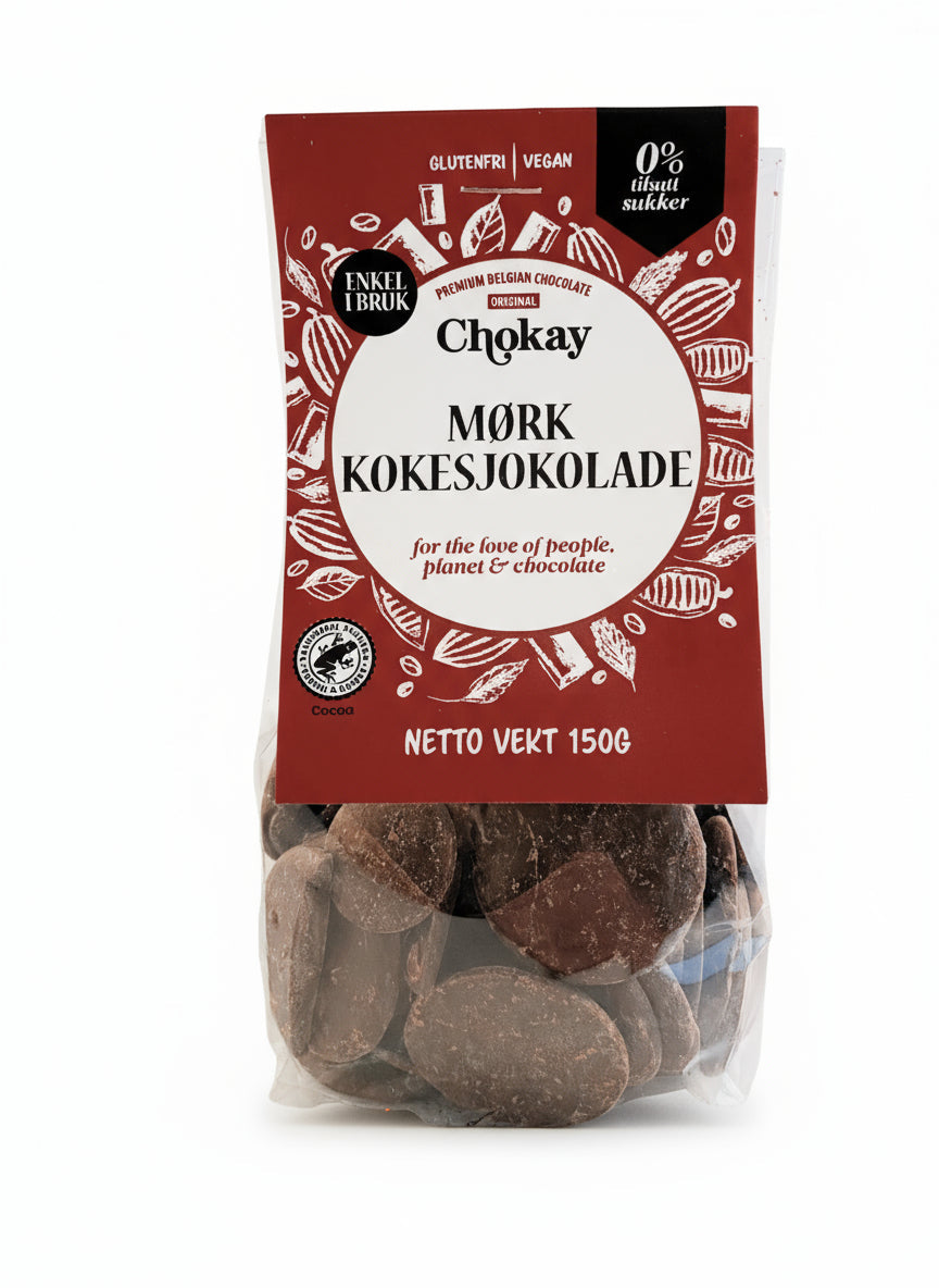 Chokay Mørk Kokesjokolade, 150g